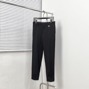 crystal bee brooch trousers