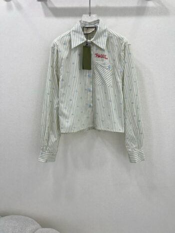 embroidered logo shirt