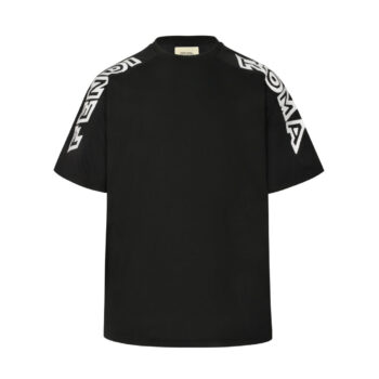Shoulder embroidered short sleeves