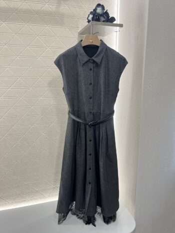 25SS Belt lace dress