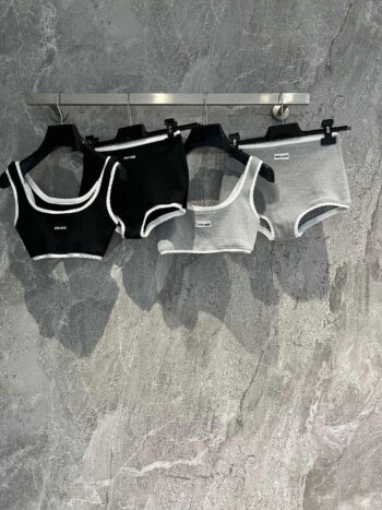 Tank tophigh waist underwear set