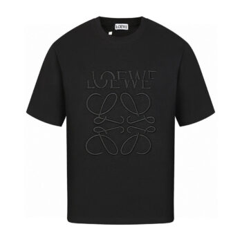 25ss misplaced logo embroidery T-shirt