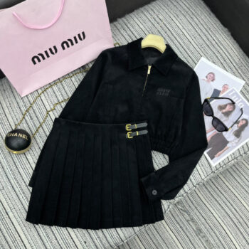 lapel corduroy suit