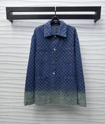 2025 new jacquard denim jacket