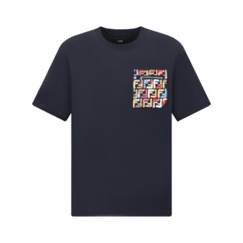 25ss Colorful embroidered T-shirt