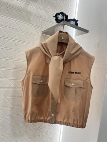 25ss Boy Scout Series Bow Tie Vest Shirt