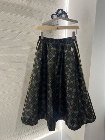 25SS New Arrival High Waist Jacquard  Skirt