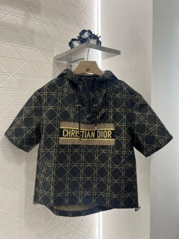 25SS New arrival jacquard hooded top
