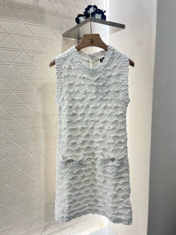 25SS New Arrival 2025ss Knitted Vest Dress