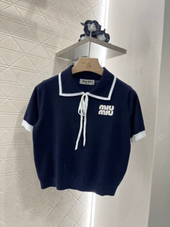 M  knit short sleeve