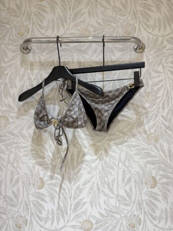 Old flower bikini swimsuit