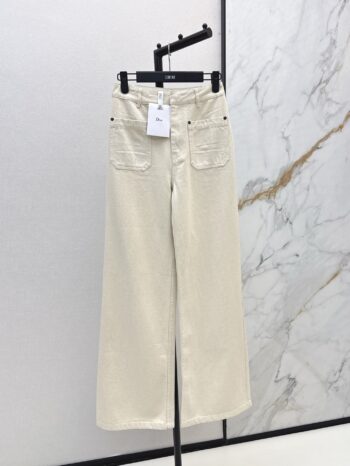 25 Spring and Summer Latest High Rise Double Pocket Straight Jeans