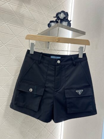 25SS New Pocket Shorts Black