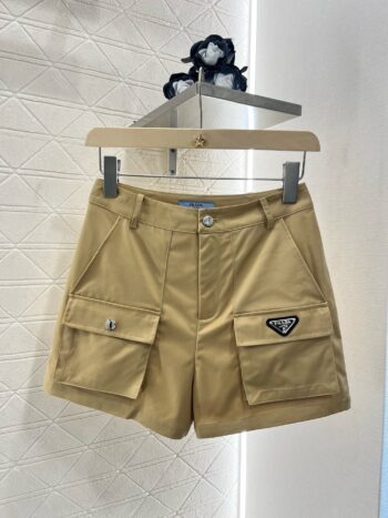 25SS New Pocket Shorts Yellow