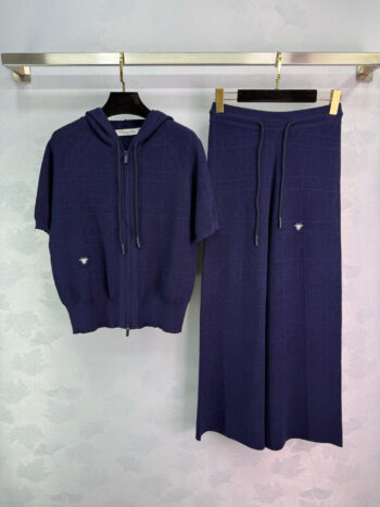 Dior 25 new bee embroidery suit