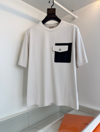 2025 Spring/Summer Slightly Wide Round Neck Short Sleeve T-Shirt