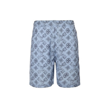 24ss full print floral silk set beach shorts