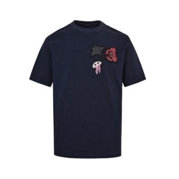 25ss Sea King Animal Bead Short Sleeve