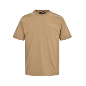 25ss Heavy embroidered logo short sleeves