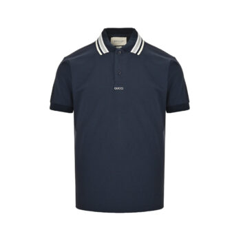 Simple lettering Polo short sleeve
