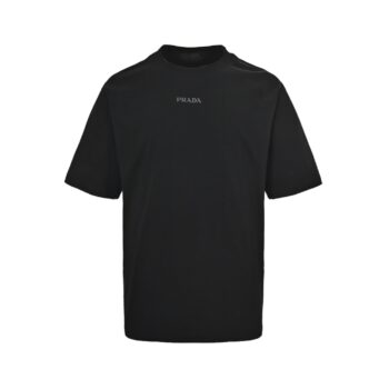 25ss Short sleeves with triangle logo on the back