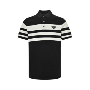 25SS Striped Polo Short Sleeve