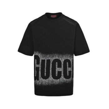 25ss Inkjet large letter logo print short sleeves