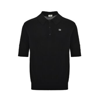 25ss Arc de Triomphe Embroidered Polo Knitted Short Sleeve