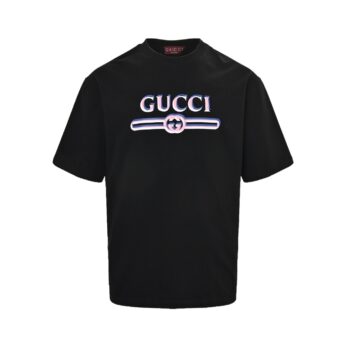 Ghost belt logo print short sleeves