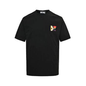 25ss Rainbow Series Embroidered Short Sleeve