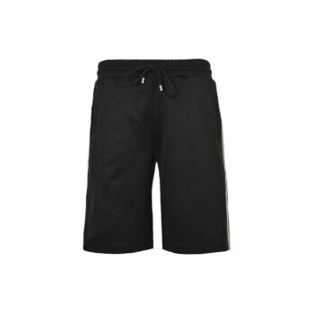 25SS Classic red and green webbing pockets Double G embossed shorts