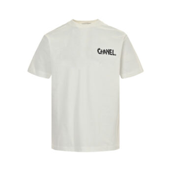 Hand-painted spray-painted short sleeves
