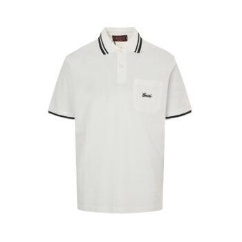 25ss Embroidered Pocket Polo Short Sleeve