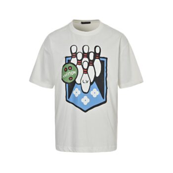 25ss Bowling print short sleeves