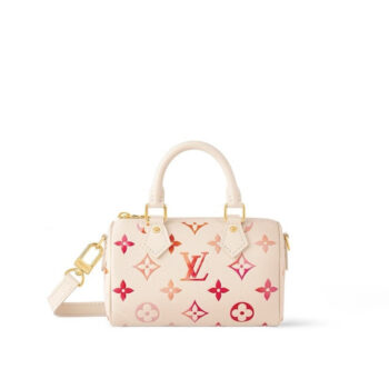 New logo strawberry red gradient print handbag??16CM*7.5CM*10CM??